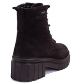 Hammer Jack 10220832 Argun Siyah Nubuk Ortopedik Günlük Deri Kadın Bot - 8