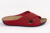 Dagoster DZA37-513 Kırmızı Günlük Ortopedik Kadın Terlik - 3