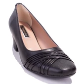 Dagoster DZA07-7268641 Siyah Klasik Topuklu Kadın Ayakkabı thumbnail 1