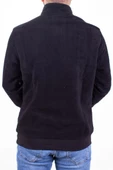 Twister 1903 Siyah Fermuarlı Dik Yaka Erkek Sweatshirt - 4