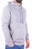 Twister 1931 Gri Kapüşonlu Erkek Sweatshirt - 2
