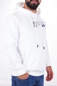 Twister 1910 Ekru Kapüşonlu Erkek Sweatshirt - 2