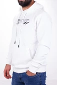 Twister 1910 Ekru Kapüşonlu Erkek Sweatshirt - 1