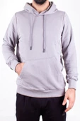 Twister 2732 Gri Kapüşonlu Erkek Sweatshirt - 3