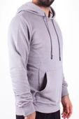 Twister 2732 Gri Kapüşonlu Erkek Sweatshirt - 2
