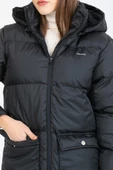 Kinetix Bella Coat Siyah Günlük Kadın Şişme Kaban - 1
