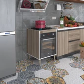 Kenzlife ankastre modülü kabini lev yaşin crd 89-81*60*56 fırın ocak dolabı ayarlı ayaklı thumbnail 1