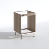 Kenzlife ankastre modülü kabini lev yaşin crd 89-81*60*56 fırın ocak dolabı ayarlı ayaklı thumbnail 3