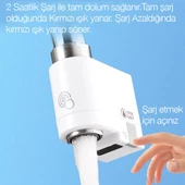 Polham Şarjlı Tam Otomatik Akıllı Sensörlü Musluk Başlığı Su Tasarruflu Musluk Başlığı Hareket Algılamalı - 4