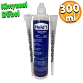 HELDT HT300 Epoksi Kimyasal Dübel F.1311 Polyester Bazlı 300 ML - 1