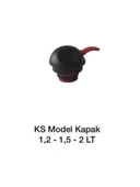 Cooker CKR001 Termos Kapağı 1.2/1.5/2 Lt - 1