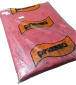 Prizma Bianca Eskitme Desen Kaymaz Latex Taban Halı (150x200)-Kırmızı - 4