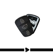 Hyundaı, Accent, Elantra, Kıa Rio, Ceed için  Hold Yazılı Kumanda Lastiği - 1