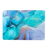 Macbook Pro Kılıf 13 inç M1-M2, Marble15NL (Type-c'li Model)A2338 A2289 A2251 A1706-08 A1989 A2159 ile Uyumlu - 9