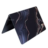Macbook Pro Kılıf 13 inç M1-M2, Marble15NL (Type-c'li Model)A2338 A2289 A2251 A1706-08 A1989 A2159 ile Uyumlu - 4