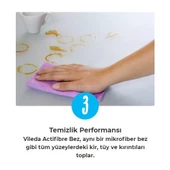 Vileda Turbo Pedallı Sistem + Vileda 2'li Actifibre Mikrofiber Bez - 5