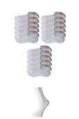 Beyaz Kadın Babet Çorap 15 çift thumbnail 1