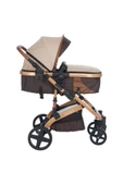 Jusso Pro Max Travel Sistem Bebek Arabası Gold Kahve - 5
