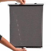 Polham Katlanabilir 58x125cm Araç Ön Cam Güneşlik Oto Perde Brandası Ev Araç Çok Amaçlı Perde - 4
