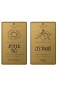 Digithome Lombardino 2 Adet Zeytinyağı ve Ayçicek Yağı Etiketi Sticker Seti 11x6,6 Cm Gold - 1