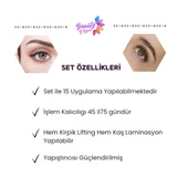 Lash Lift Kit, Kirpik Perma seti, Kirpik Lifting Tam Set - 4