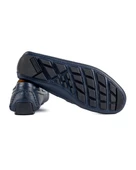 Ancrya Lacivert Hakiki Deri Erkek Loafer Ayakkabı thumbnail 3