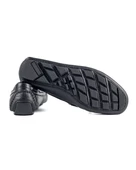 Ancrya Siyah Hakiki Deri Deri Erkek Loafer Ayakkabı thumbnail 3