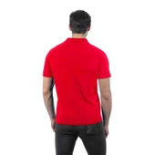 Şensel, Polo Yaka Tişört, Kırmızı -136E302- T-shirt, Tshirt, Kısa Kollu thumbnail 2