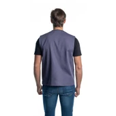 Şensel, Yelek, Gri -118E932- Dört Cepli Yelek-Yazlık Yelek - 2