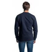 Şensel, Sweatshirt, Lacivert,Sıfır Yaka -107E4645-Kışlık-Pamuklu - 2