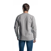 Şensel, Sweatshirt, Açık Gri, Sıfır Yaka -107E4630- Pamuklu - 2