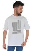 Erkek Baskılı Oversize Tişört 2378 BGL-ST02802 thumbnail 5