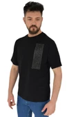 Erkek Baskılı Oversize Tişört 2380 BGL-ST02803 thumbnail 10