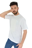 Erkek Baskılı Oversize Tişört 2379 BGL-ST02804 - 8