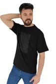 Erkek Baskılı Oversize Tişört 2379 BGL-ST02804 - 10