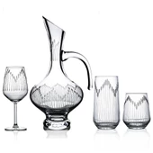 Decocia Kazaan 19 Parça 6 Kişilik Bardak Çeyiz Seti Bosna Karaflı Vega Desenli thumbnail 1