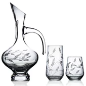 Decocia Kazaan 25 Parça 12 Kişilik  Bardak Seti Bosna Karaflı Sürgün Desenli thumbnail 1