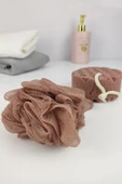 Digithome 2’li Banyo Vücut Duş Lifi ve Sünger Seti Gül Kurusu - THN73919 C1-1-18 - 4