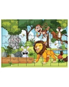 Hayvanlar ve Duygular Puzzle 48 Parça - 1