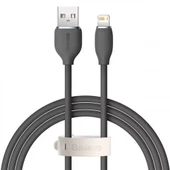 Baseus 120 Cm 2.4A Süper Hızlı USB to iPhone Lightning Şarj ve Data Kablosu, Akıllı Çip Korumalı thumbnail 1