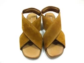 Marine Shoes Hakiki Deri Sandalet Taba-Nubuk 86 706 - 4