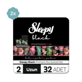 Sleepy Black Premium Plus Günlük Ped Uzun 32 Adet Ped - 2