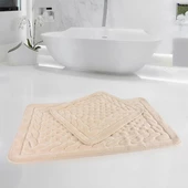 Per Class Pamuklu Kare Kabartma Klozet Takımı - 2