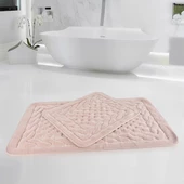 Per Class Pamuklu Kare Kabartma Klozet Takımı - 1