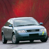 Audi A6 1998-2001 Sol Ön Far Altı Krom Çıta 4B0807173 - 1