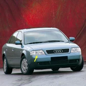 Audi A6 1998-2001 Sağ Ön Far Altı Krom Çıta 4B0807174 - 1