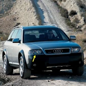 Audi A6 Allroad Quattro 2000-2005 Sağ Ön Far Altı Krom Çıta 4B0807174 - 1