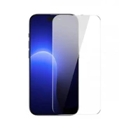 Baseus 2 Adet 0.3MM iPhone 14 Pro Ful Kaplama 8K Ekran Koruyucu Kırılmaz, Parmak İzi ve Yağ Bırakmaz - 1