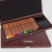 Lyra Rembrandt 50 Parça Polycolor & Art Design Ahşap Kutu Sketch Set - 1