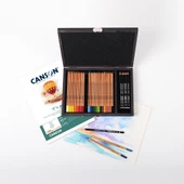 Lyra Rembrandt 30 Parça Polycolor & Art Design Ahşap Kutu Yeni - 3